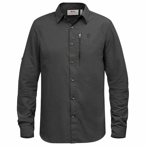 Fjallraven Abisko Shirts Grey Singapore For Men (SG-59603)